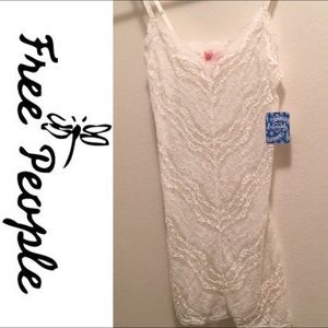 Free People Lace Cami NWT